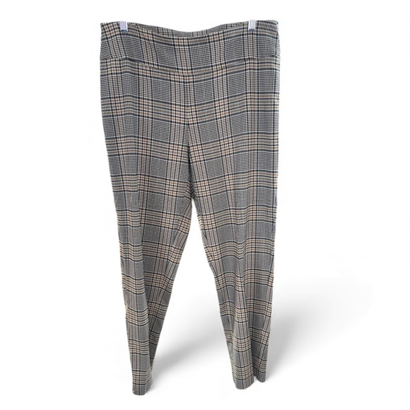 Zac & Rachel Women's Pull-On Ankle Length Pant with Tummy Control Waist Band, 12 - Picture 4 of 8